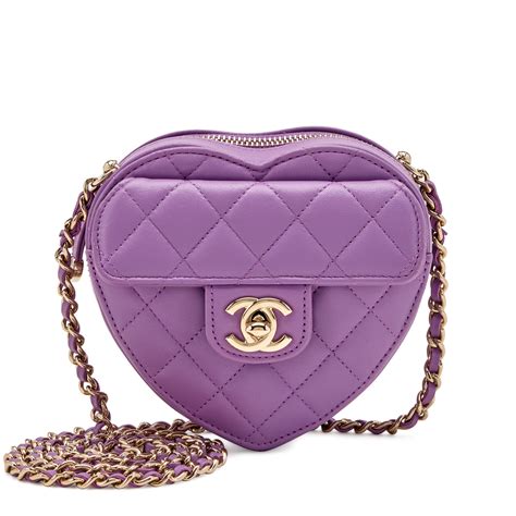 chanel peace and love bag|love heart bag cc.